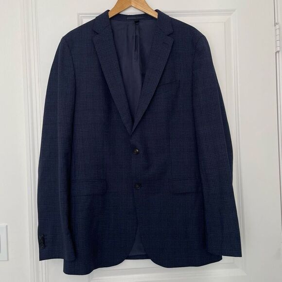Boss by Hugo Boss Men's Novan 6 Ben 2 Slim-Fit Blazer Size US 44L - Picture 3 of 9